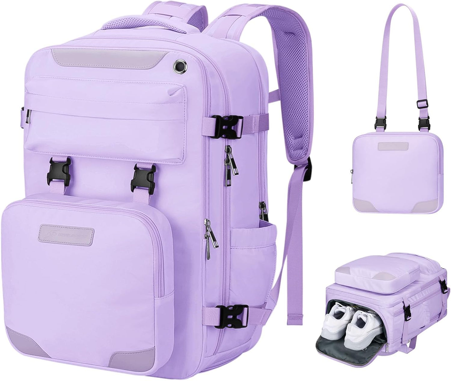 Maelstrom Travel Backpack for Women Men, Versatile 2 in 1 Design
