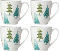 Lenox Balsam Lane 4-Piece Mug Set for Holiday Hosting