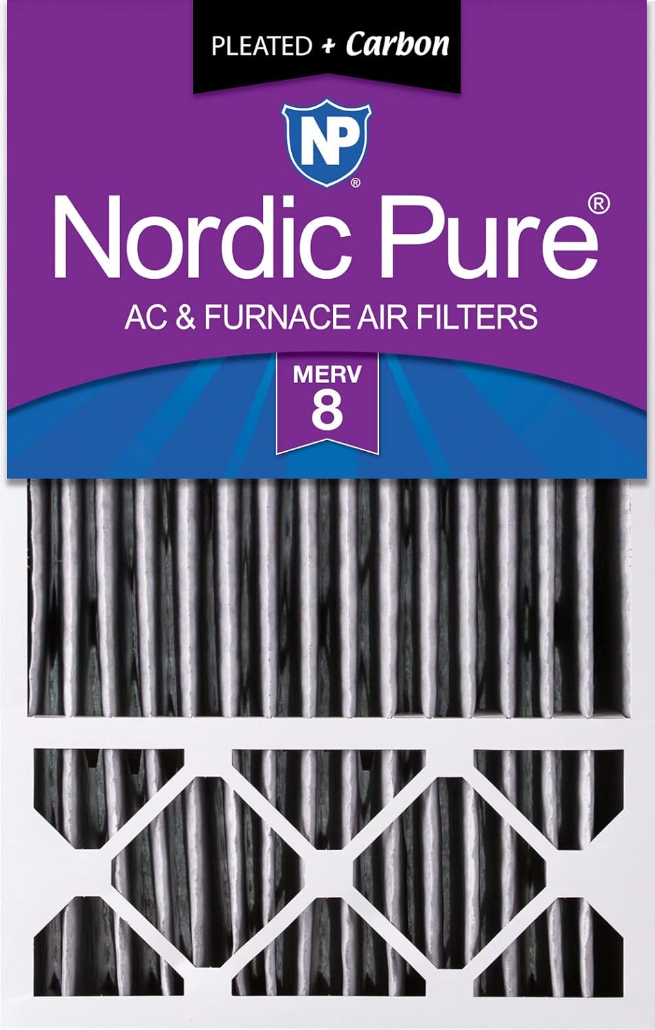 Nordic Pure 16x25x5 Honeywell Replacement Air Filters MERV 8