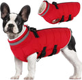 Dog Coat with Harness Built-in Waterproof Reflective Fleece Lined