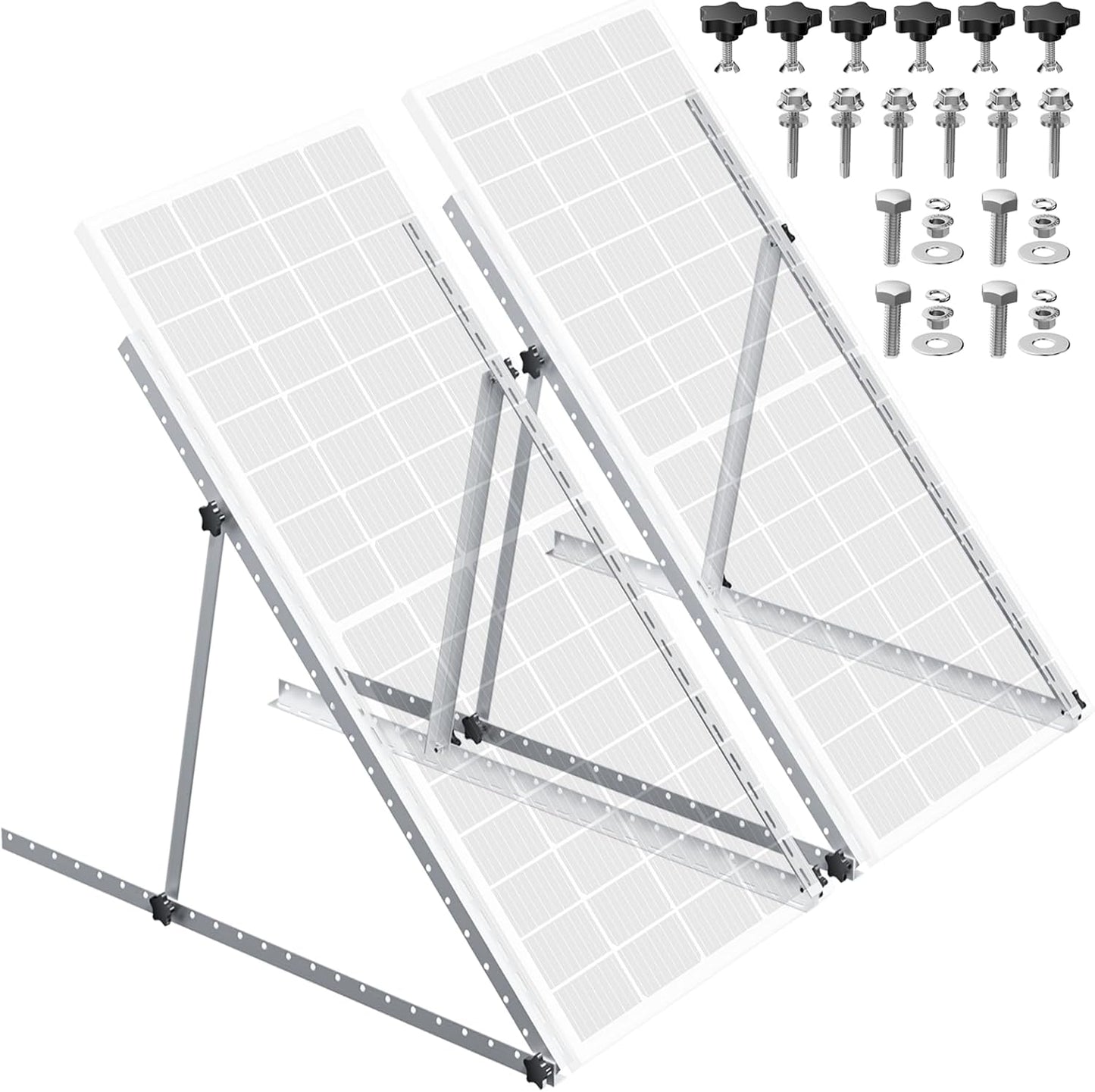 Adjustable Solar Panel Tilt Mount Brackets for Optimal Positioning
