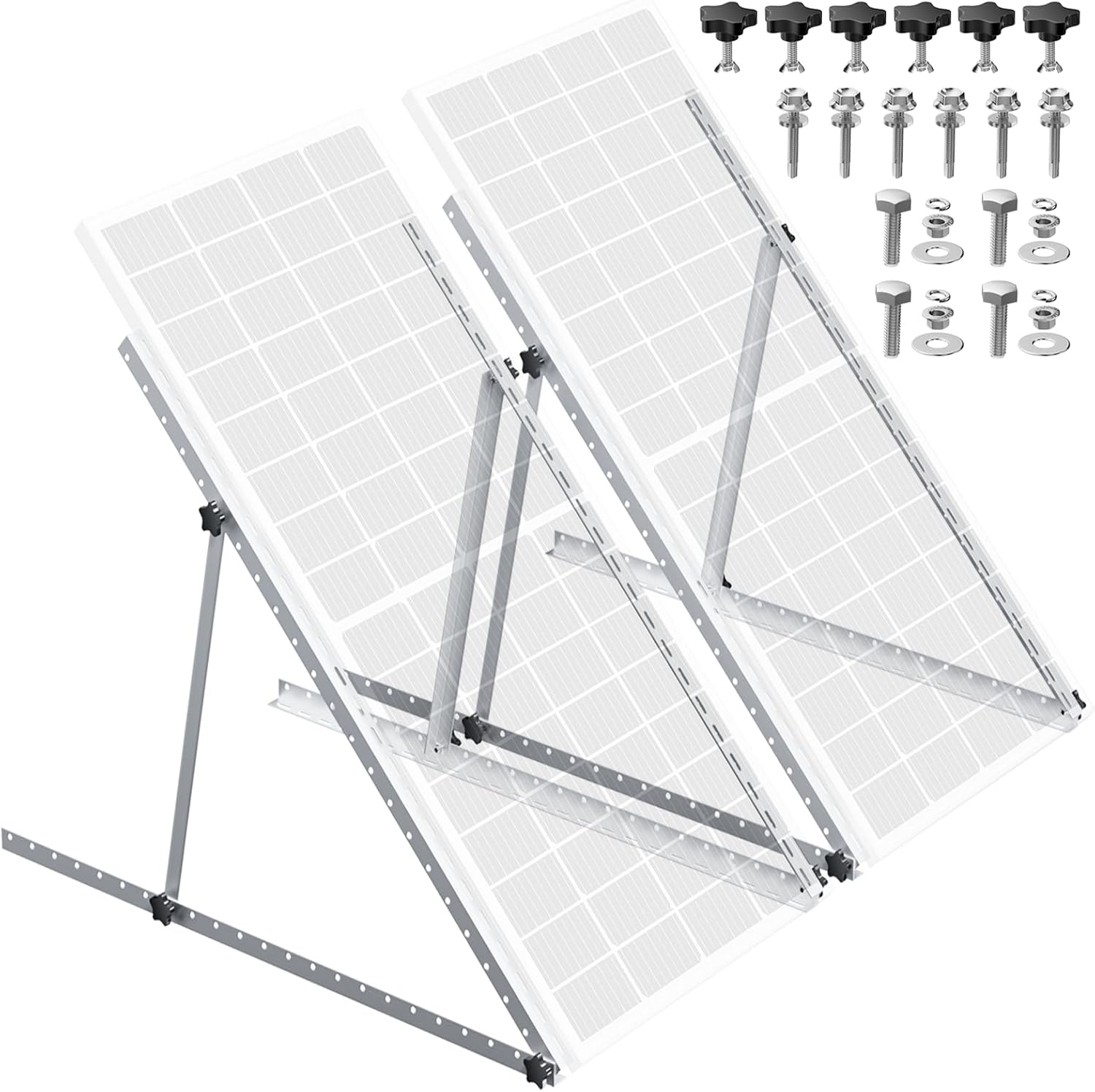 Adjustable Solar Panel Tilt Mount Brackets for Optimal Positioning