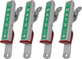 Car Wash Mat Clamps Green 4 Pack - Heavy Duty Mat Holders