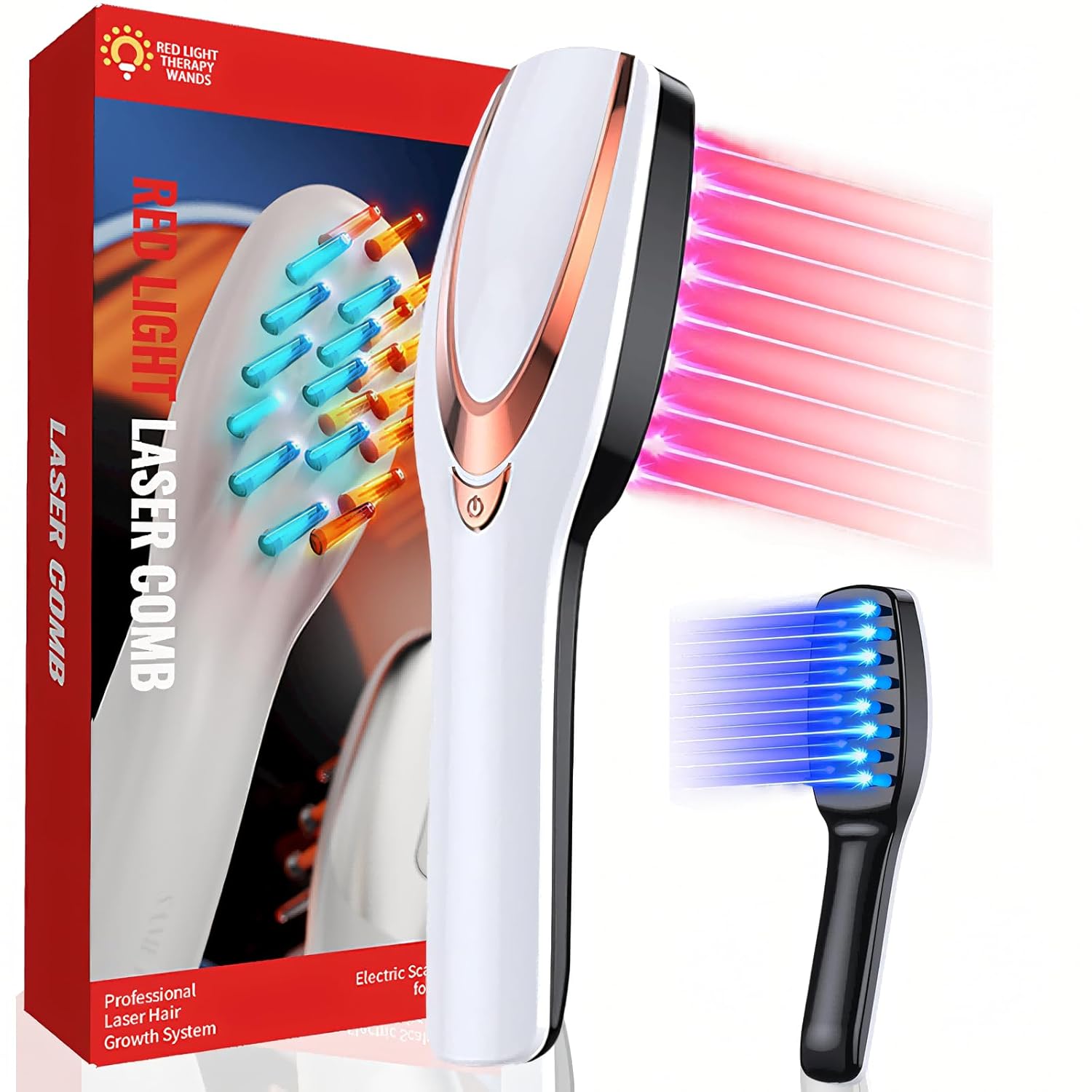 Laser Hair Growth Comb for Thinning Hair Treatment and Care
