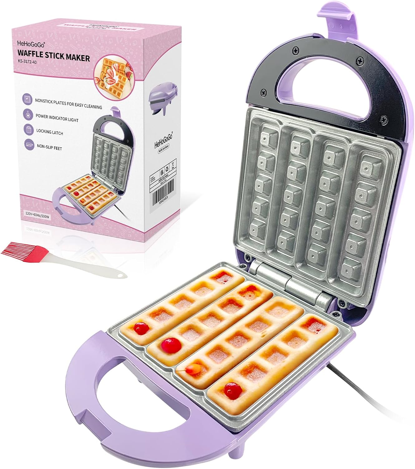 Nonstick Mini Waffle Stick Maker: HeHoGoGo