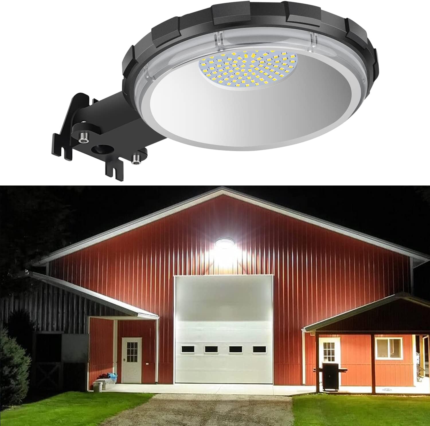 LED Barn Light with Dusk to Dawn Feature for Outdoor Security