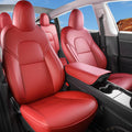 Tesla Model Y Nappa Leather Seat Covers - Custom Fit