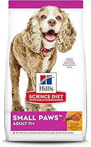 Hill's Science Diet Dry Dog Food for Senior Small Paws 15.5 lb