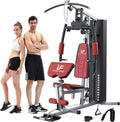 Multifunctional Home Gym Equipment Workout Station with Pulley System