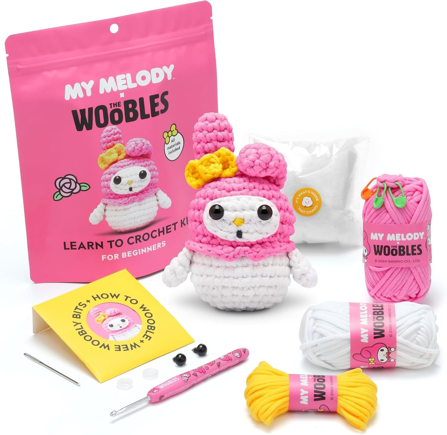 Hello Kitty Crochet Kit for Beginners - Fun Crafting Adventure