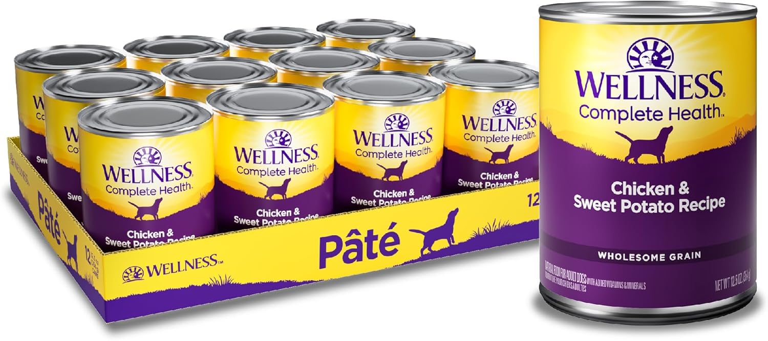 Natural Wet Dog Food with Chicken & Sweet Potato 12.5-Oz Can