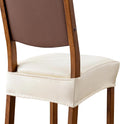Waterproof Seat Covers for Dining Room Chairs Set of 6 - Removable