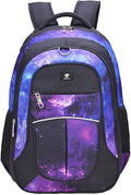 Fenrici Kids Backpacks 18 in with 10 Compartments - Durable, Organized