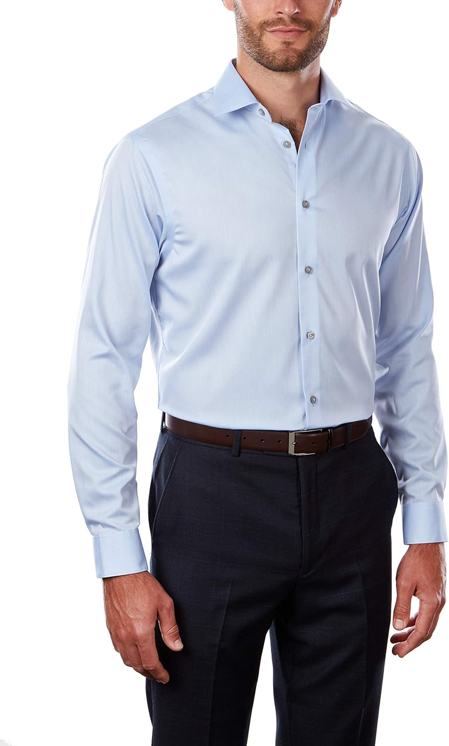 Calvin Klein Men's Non Iron Herringbone Dress Shirt Review
