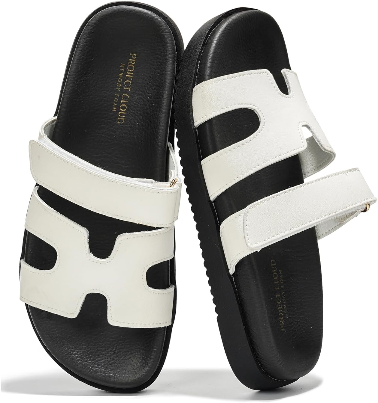 Project Cloud Genuine Leather Womens Sandals - Stylish Comfort