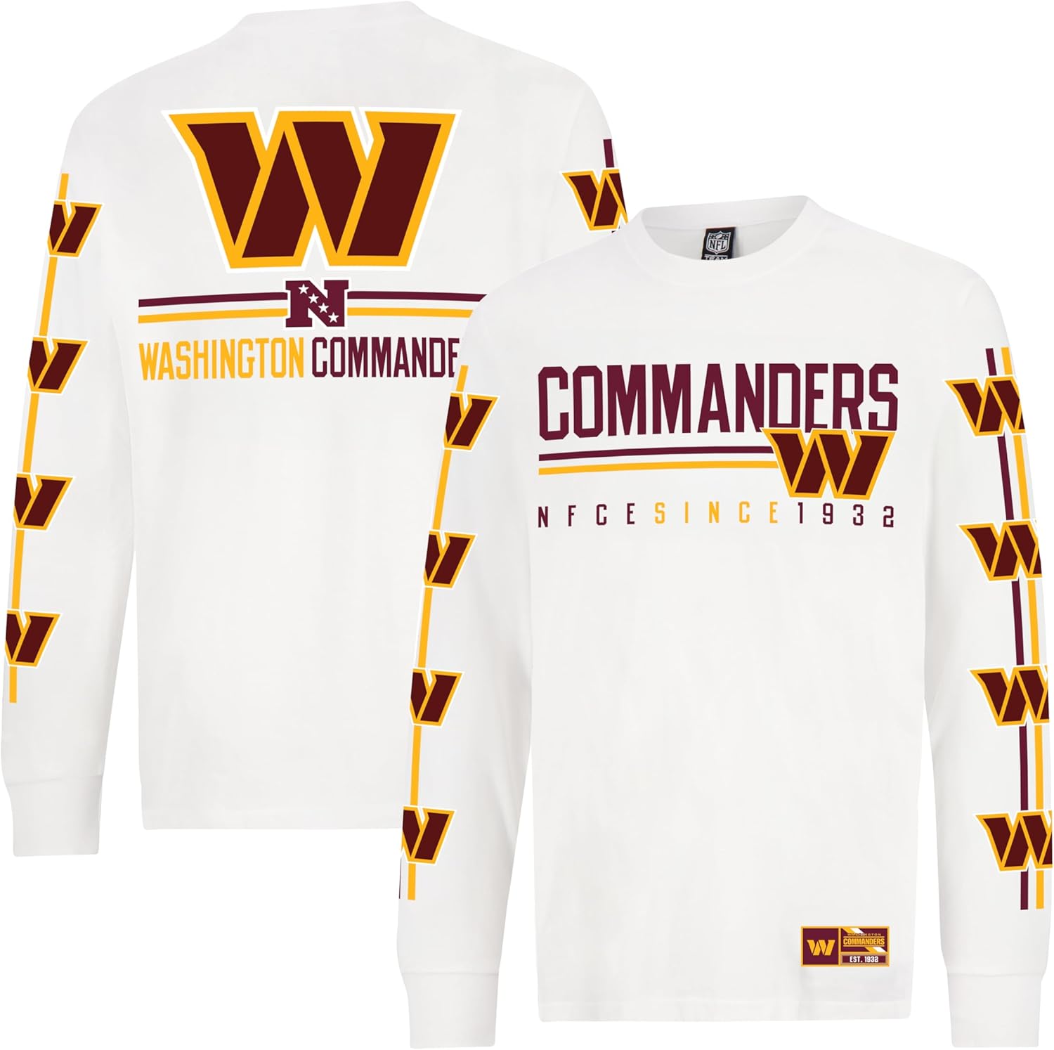 Ultra Game Men's NFL Long Sleeve T-Shirt for Ultimate Comfort