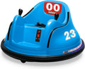 Kidzone 6V Electric Ride On Bumper Car for Toddlers - Safe 360 Spin