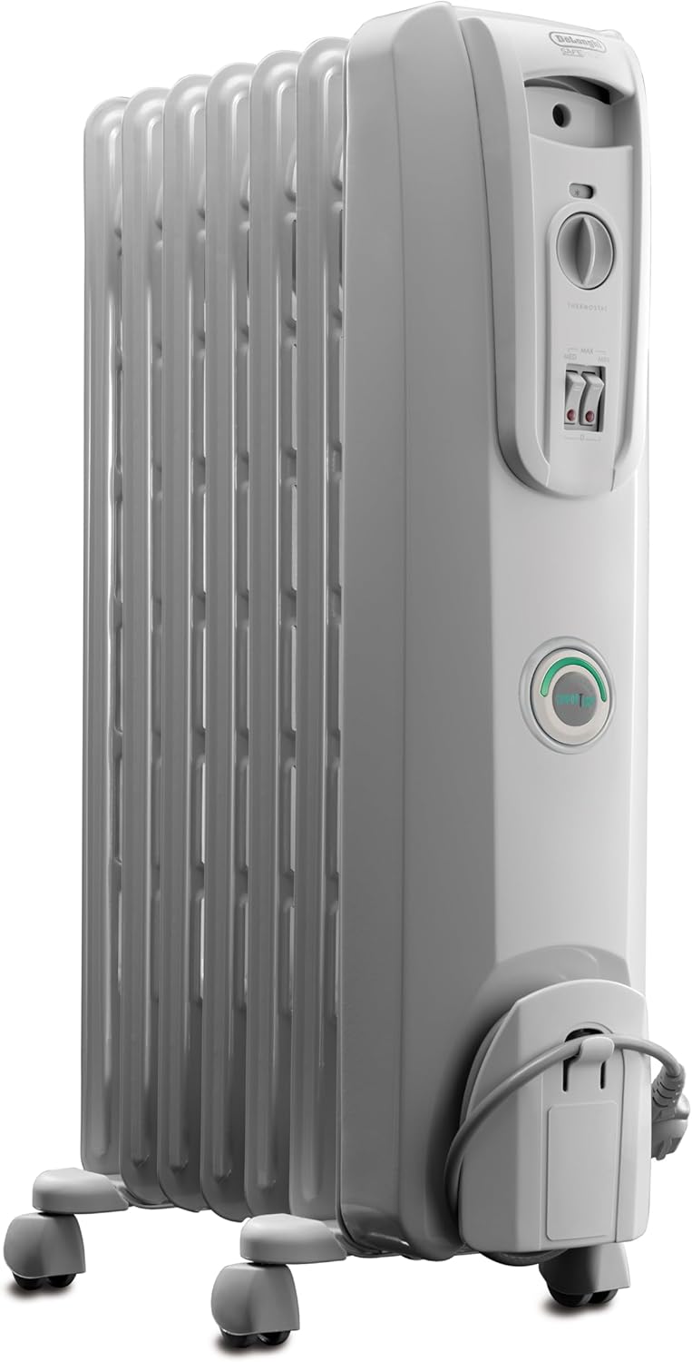 De'Longhi Oil Filled Radiator Heater for Efficient Indoor Heating