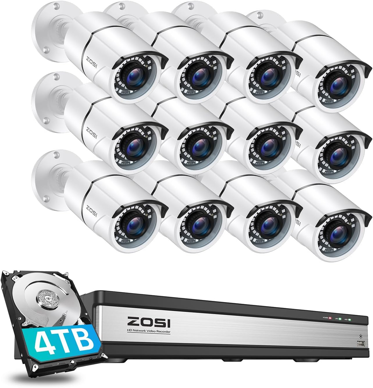 ZOSI H.265+ 1080p 16 Channel Home Security Camera System Review