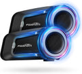 Fodsports FX7 10 Riders Mesh Motorcycle Bluetooth Headset - Mesh