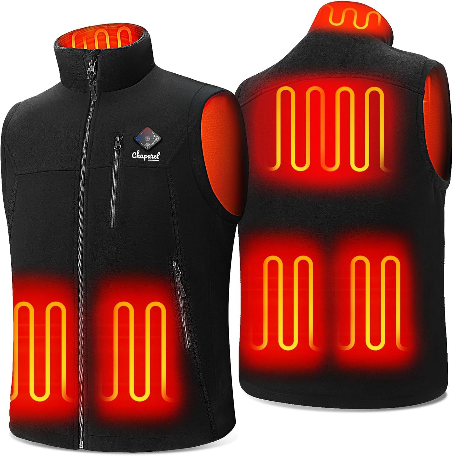 Heated Vest for Men with 16000mAh Battery Pack for Winter