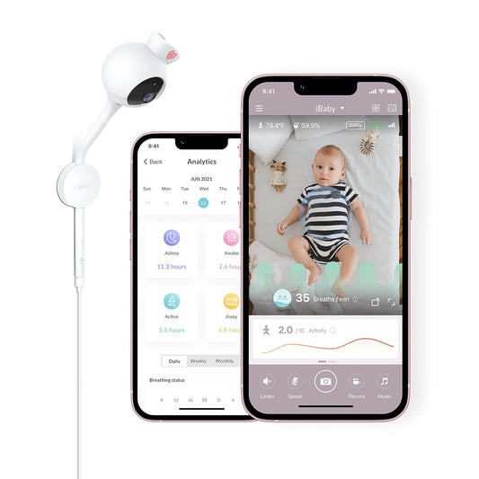 iBaby Smart Breathing Monitor - Track Baby's Safety