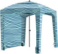 Qipi Beach Cabana Easy Setup 6ft x 6ft Canopy - UPF 50+ Shade