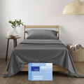 THREAD SPREAD 100% Cotton Twin Sheets Set - 400 TC Sateen, Deep Pocket