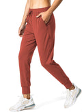 Women's Joggers Pants with Pockets and Drawstring - Lightweight
