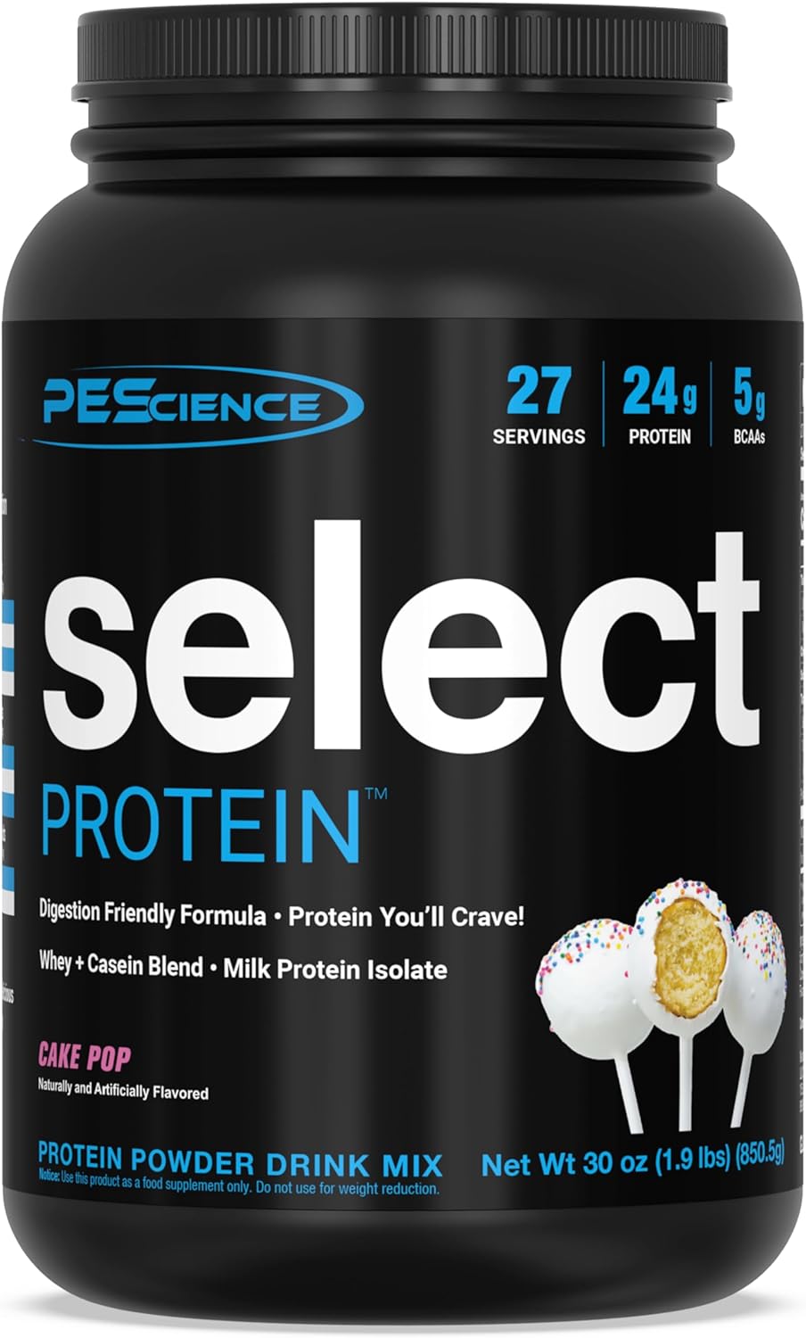 PEScience Select Protein Powder - Cake Pop Flavor, 27 Servings