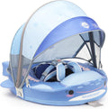 Shark Infant Swim Float with Canopy & Tail - Safe 3-24 Months