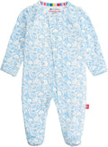 Boys Modal Magnetic Baby Footie Pajamas - Silky Soft Modal