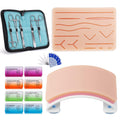 Suture Practice Kit for Medical Students - Complete 33 Piece Set