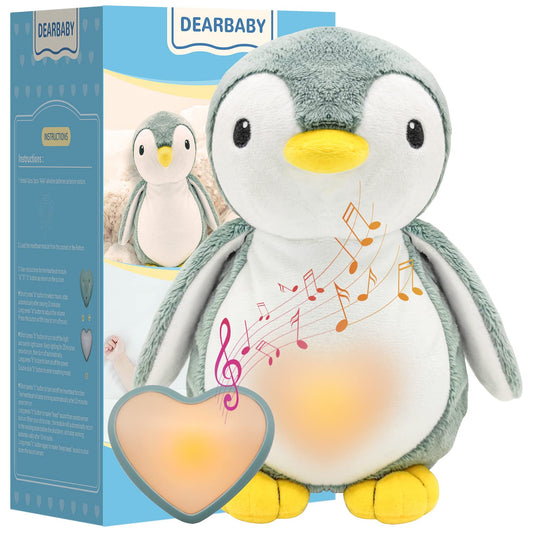 DEARBABY Heartbeat Penguin Soother - Help Baby Sleep Faster!
