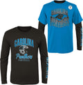 Boys NFL Game Day Team Color Long Sleeve and T-Shirt Set