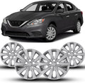 Winjet 16ft Hubcaps for 2013-2019 Nissan Sentra & 2011-2017 Leaf