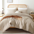 Twin/Twin XL Comforter Set Light Khaki - Cozy Dorm Essential