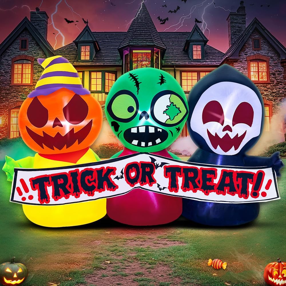 6FT Halloween Inflatable Decoration for Outdoor Fun and Festivity