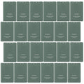 Dark Green Hand Sanitizer Spray 24 Pack - Travel Size Gift Set