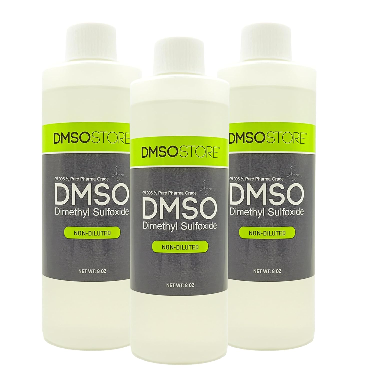 DMSO 8 oz Non-Diluted Pharma Grade Liquid - 99.995% Pure Quality