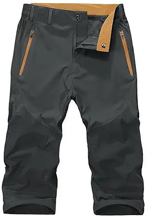 MAGNIVIT Men's 3/4 Capri Pants for Hiking and Outdoor Activities