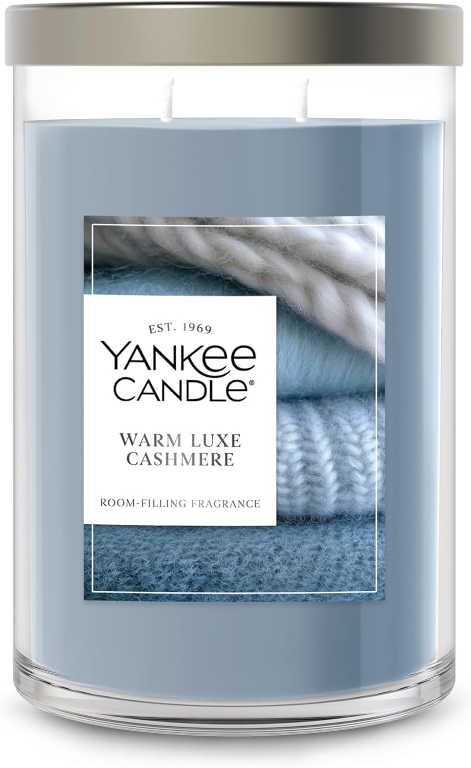 Yankee Candle Large Tumbler with Warm Luxe Cashmere Scent