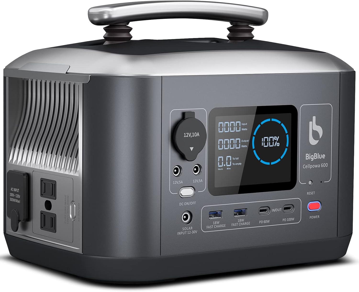 Portable Power Station with UPS & Fast Charging