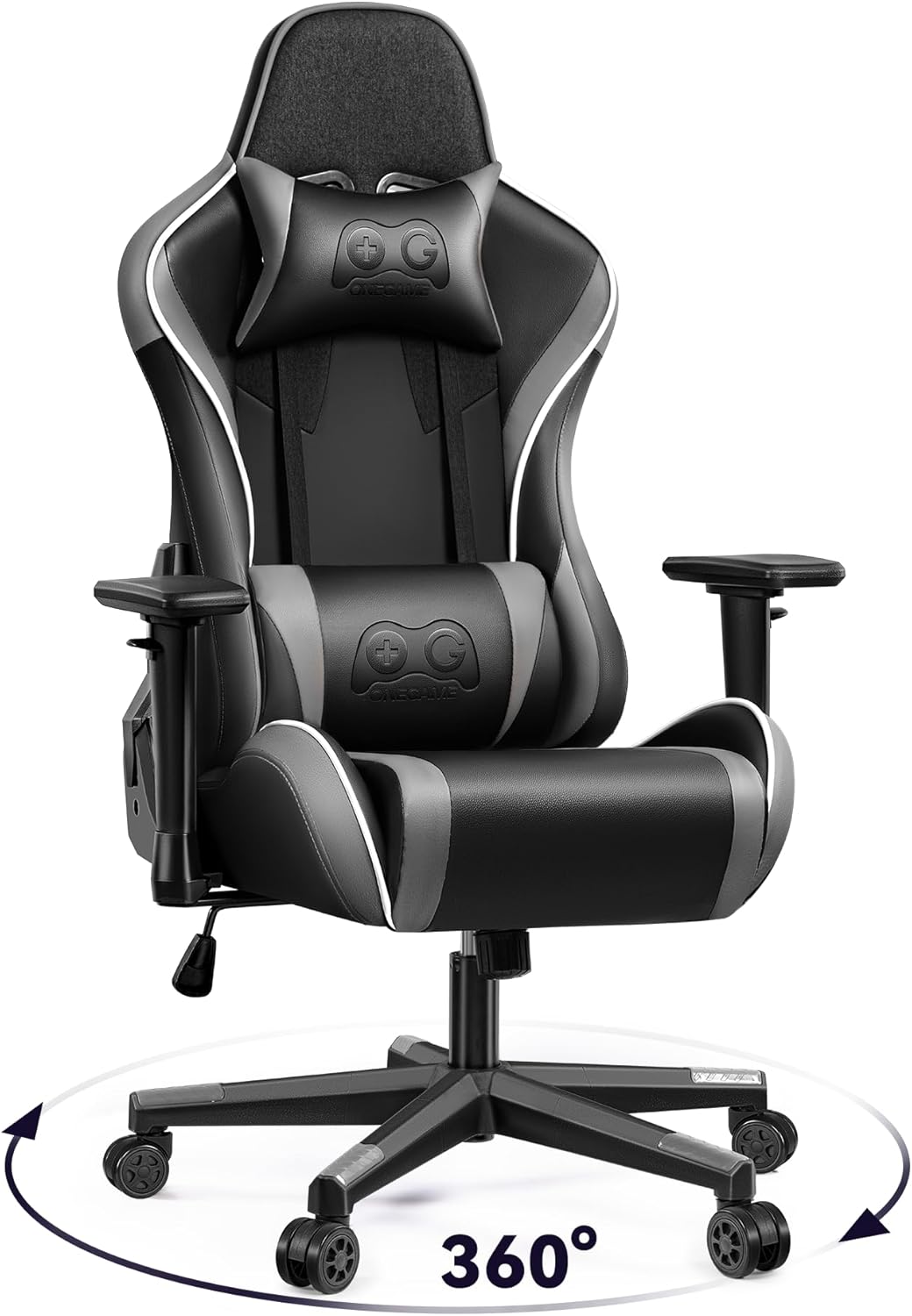 OneGame Ergonomic Gaming Chair: 3D Armrests & Lumbar Support