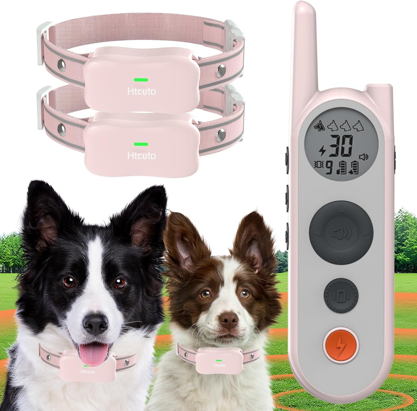 Wireless Dog Fence System - Train 2 Dogs with Ease!