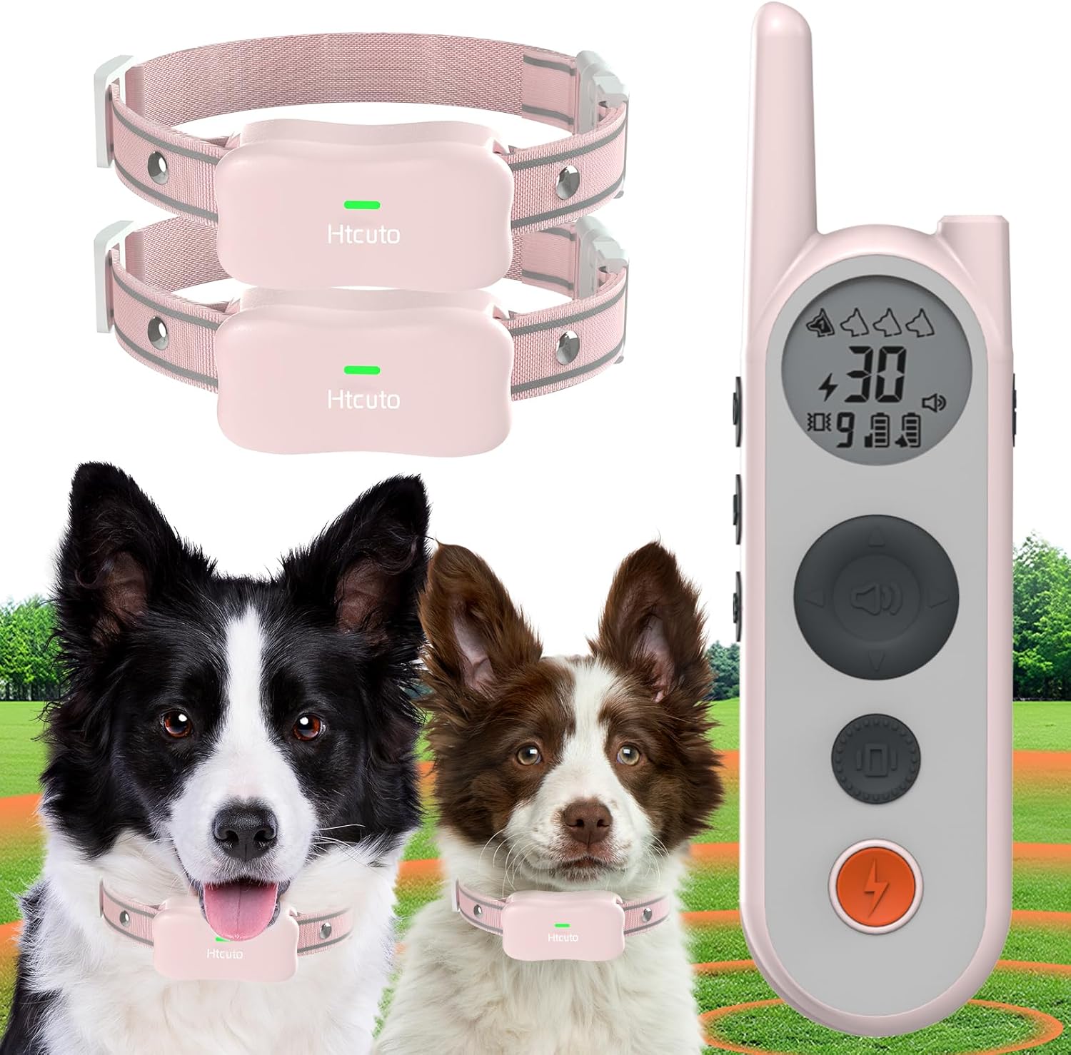 Wireless Dog Fence System - Train 2 Dogs with Ease!