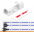 Cable Clips with Strong Self-Adhesive Cable Organizer - 20 Pcs