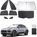 TINGLU Window Shades for Porsche Macan 2014-2024 - Full Side & Rear