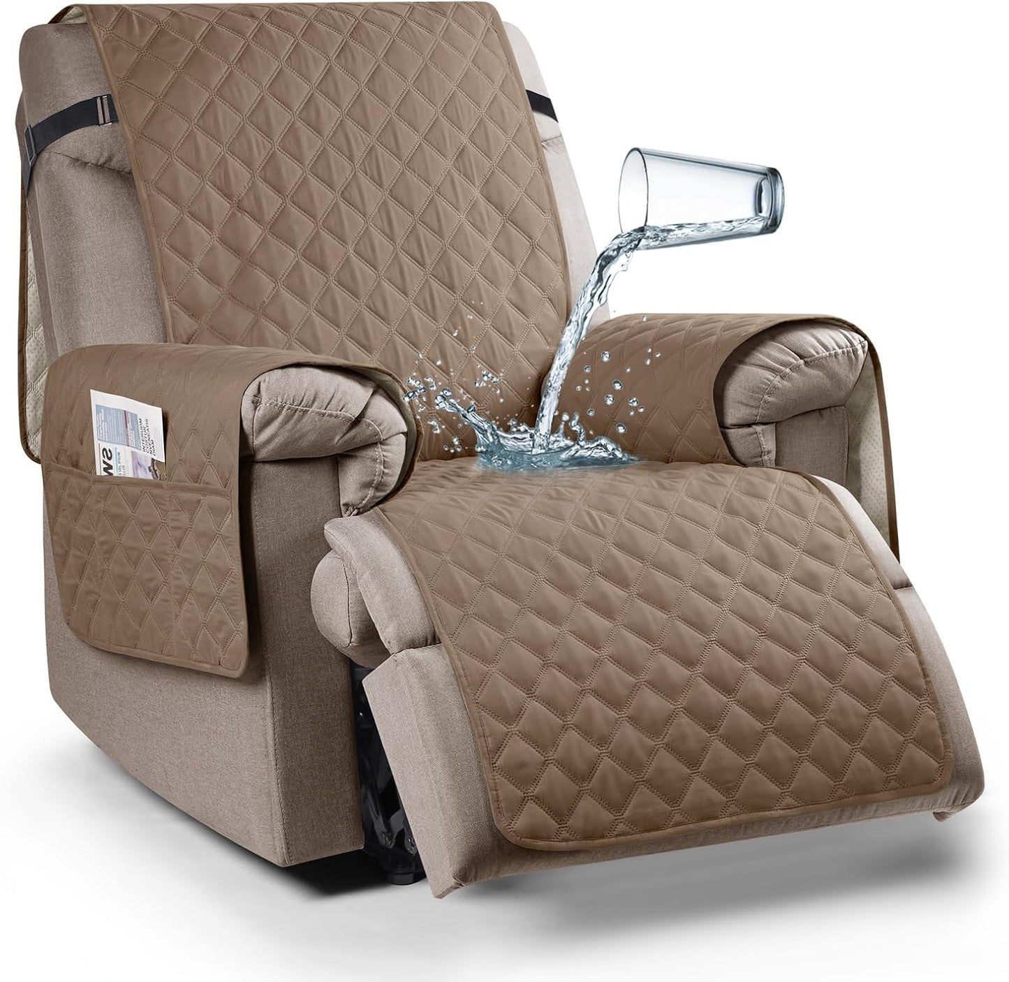 100% Waterproof Recliner Chair Cover for Kids and Pets