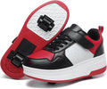 HSQ Roller Sneaker for Boys Girls Kids - Detachable 2-in-1 Wheeled